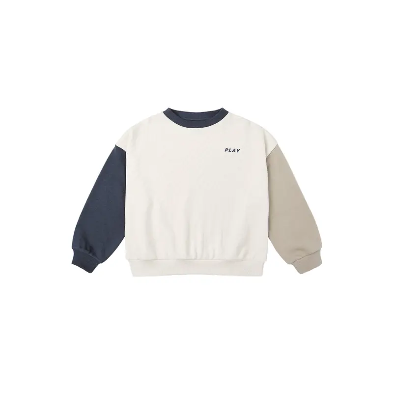 Rylee + Cru - Relaxed Sweatshirt - Navy Color Block