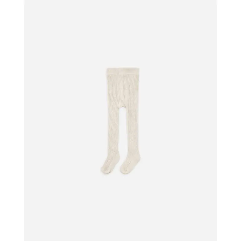 Rylee + Cru - Ribbed Tights - Natural