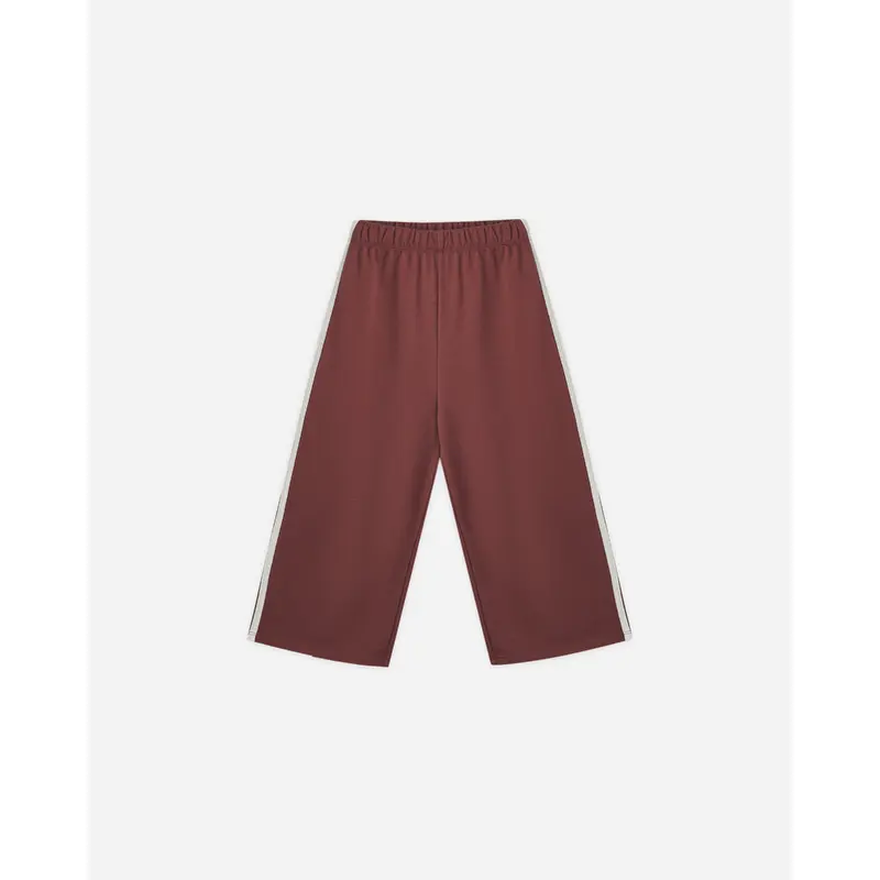 Rylee + Cru - Track Pant - Burgundy