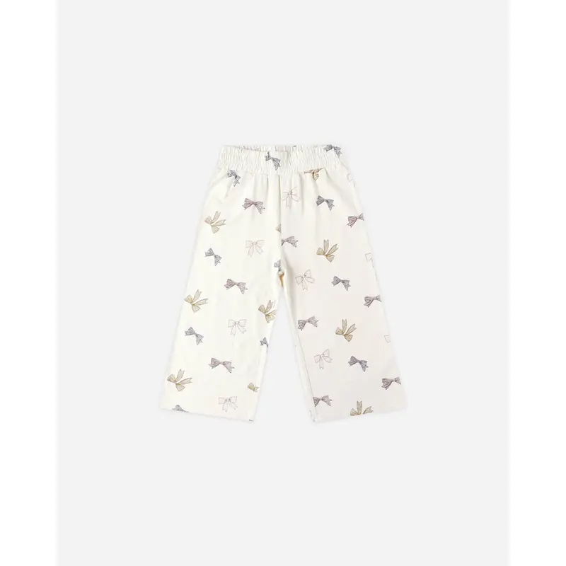 Rylee + Cru - Wide Leg Pant - Bows
