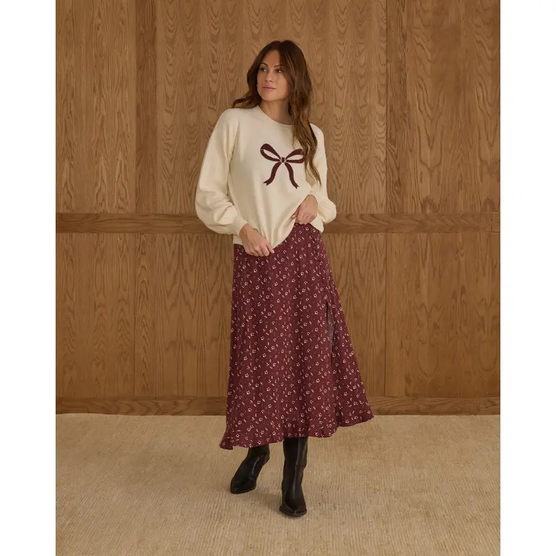 Rylee + Cru - Womens Aspen Sweater - Bow
