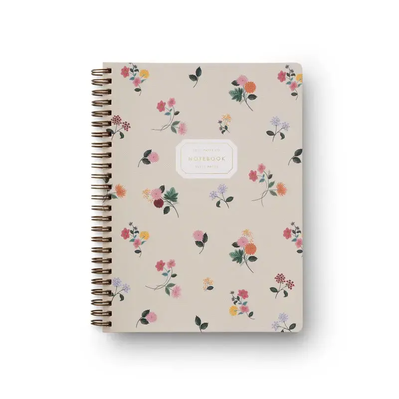 Rifle Paper Co. - Spiral Notebook - Ditsy Dahlia