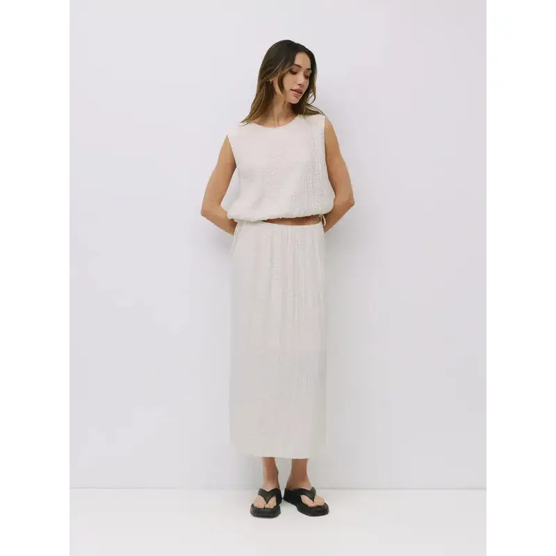 The Dunn Skirt - Cream