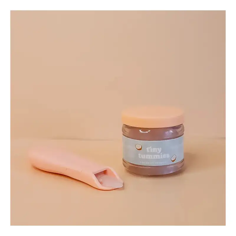 Tiny Tummies - Food Jar + Spoon Set - Coconut Yogurt