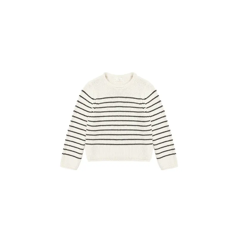 Rylee + Cru - Jacques Sweater - Black Stripe
