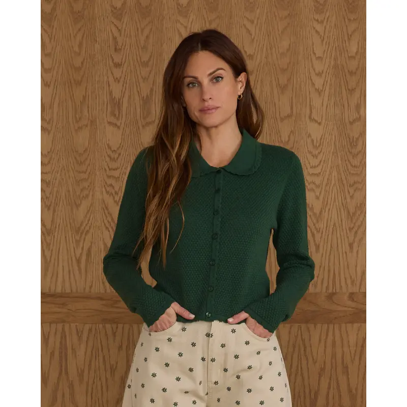 Rylee + Cru - Women's Rio Cardigan - Green