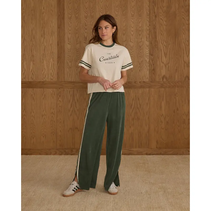Rylee + Cru - Women's Varsity Tee - Courtside Club