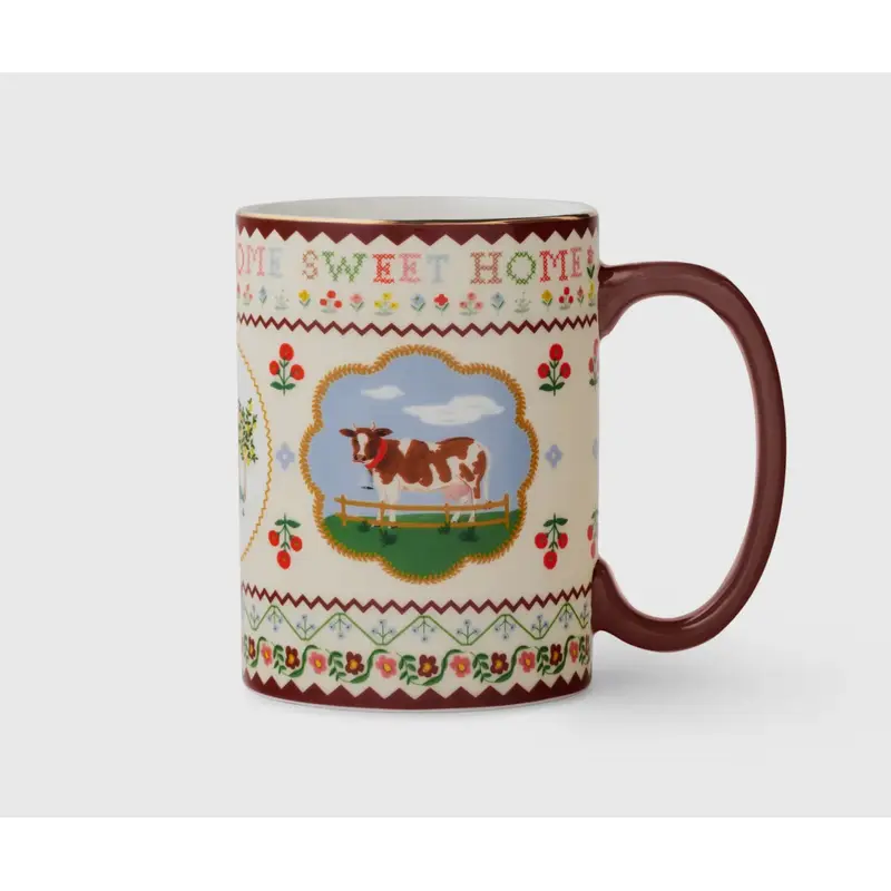 Rifle Paper Co. - Porcelain Mug - Home Sweet Home