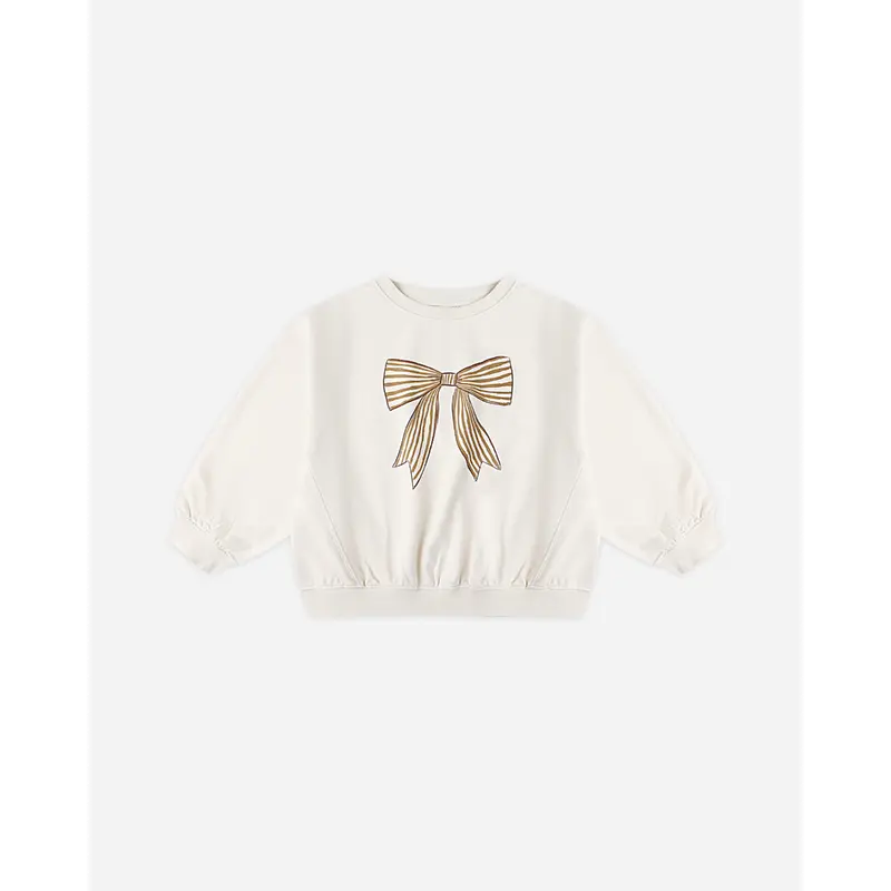 Rylee + Cru - Oversized Sweatshirt - Bow