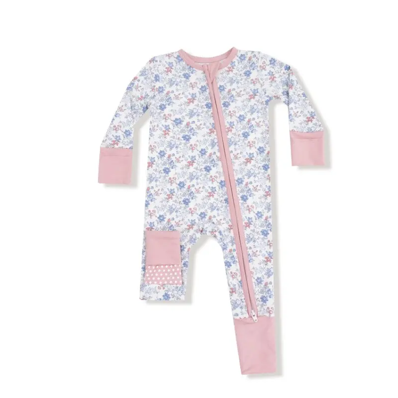 2 Way Zipper Romper - Country Girl Floral