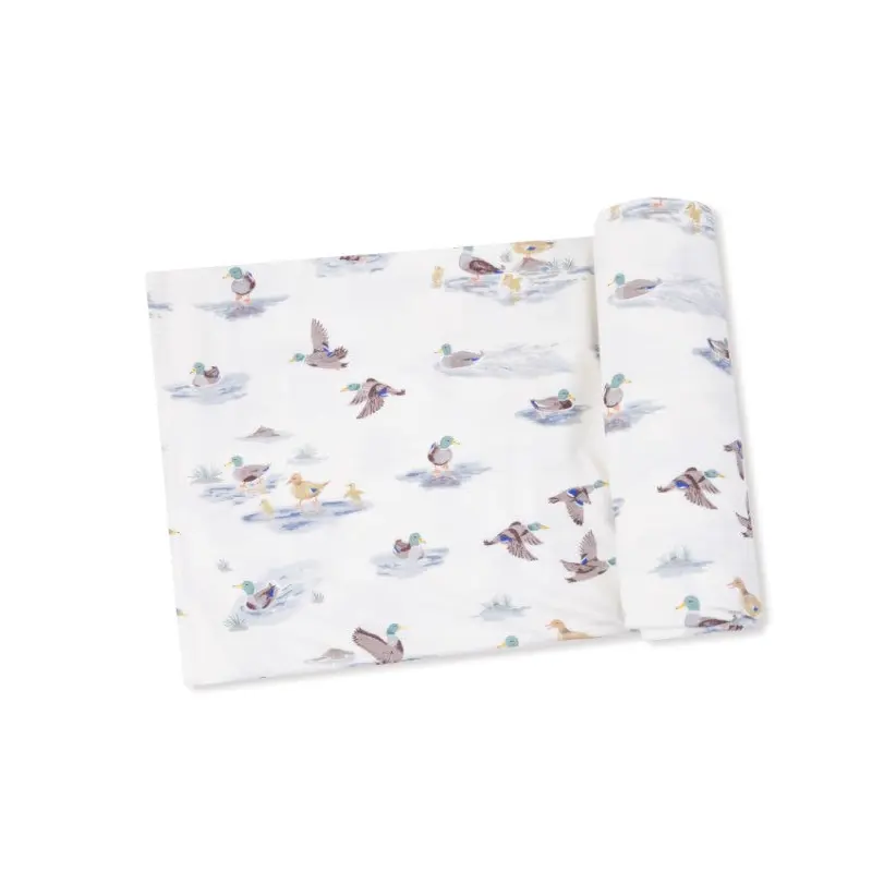 Swaddle Blanket - Migrating Mallards