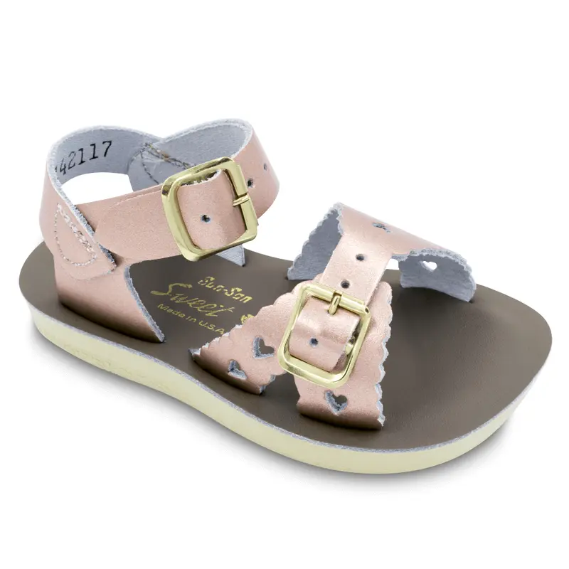 Salt Water Sandals - Sweetheart - Rose Gold