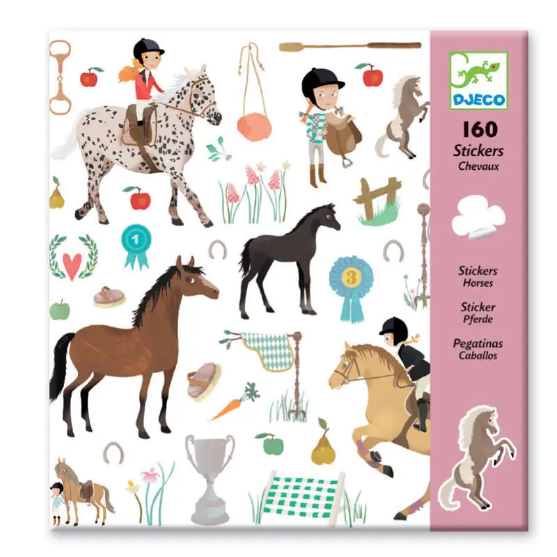 DJECO - Stickers Horses