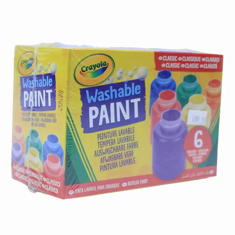 Crayola Washable Paint  6 Colors
