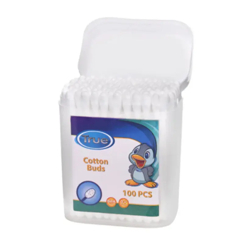 True Ear Cotton Buds - 100 Pcs
