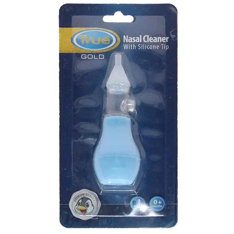 True Gold Newborn Nasal Aspirator  Baby Blue