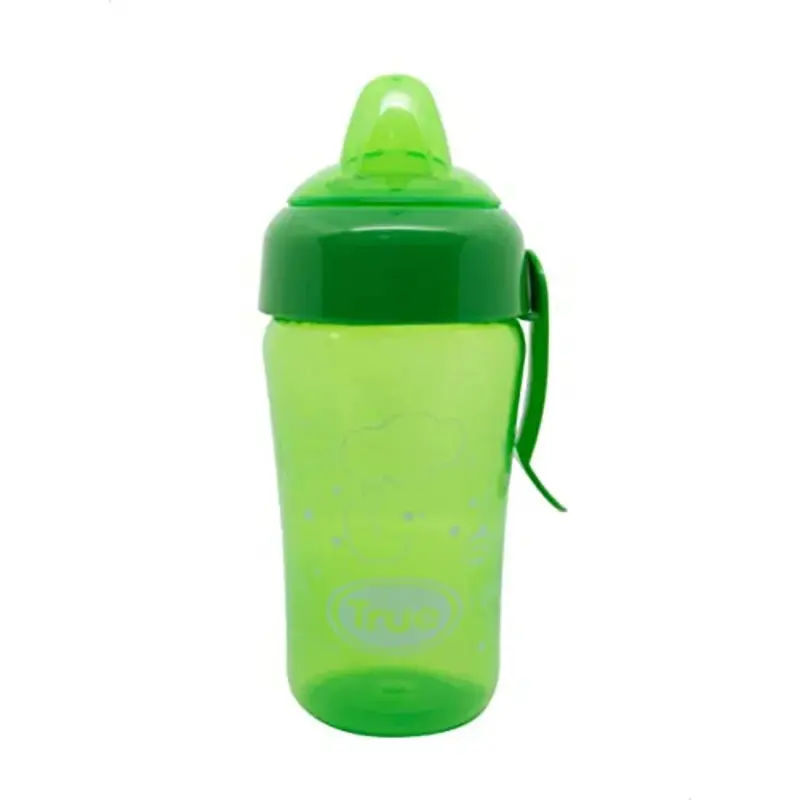 True Gold  Silicone Straw Cup 300ml  Green