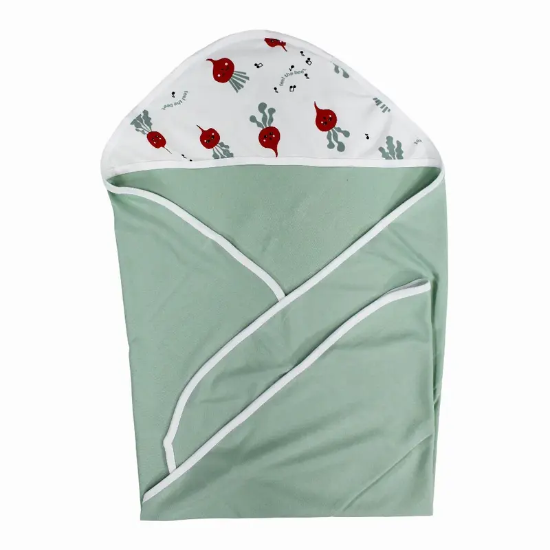 Baby Blanket  Mint With weel the Beet Design