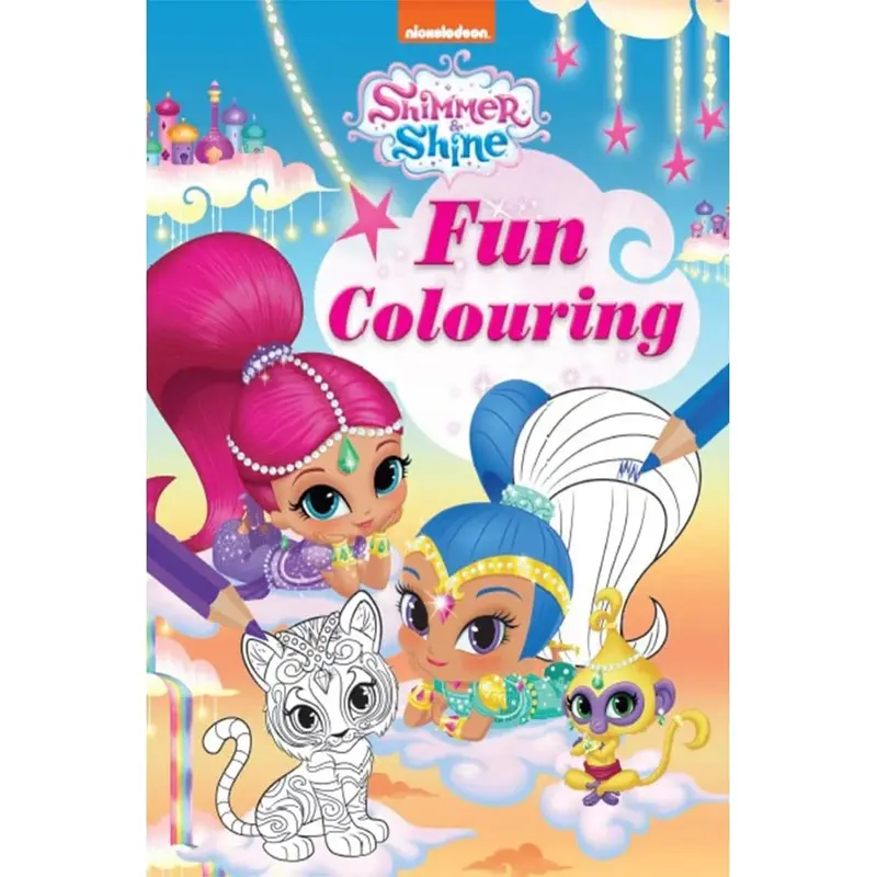 Shimmer & Shine Fun Coloring Book
