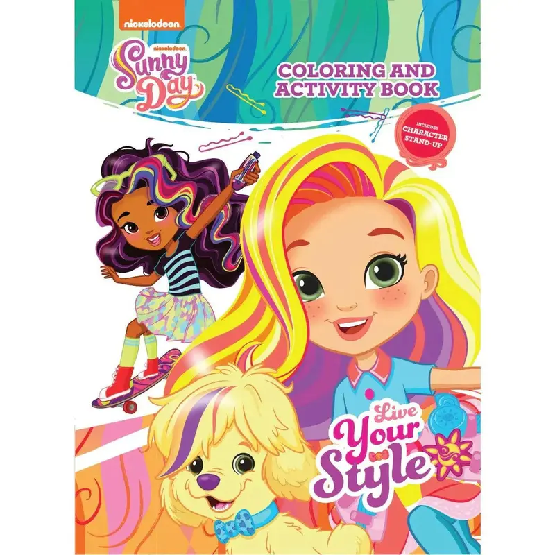 Sunny Day - Live Your Style Coloring Book
