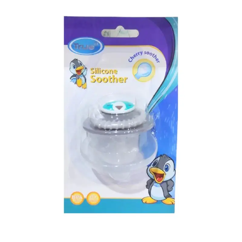 True Silicone Round Pacifier  0m+