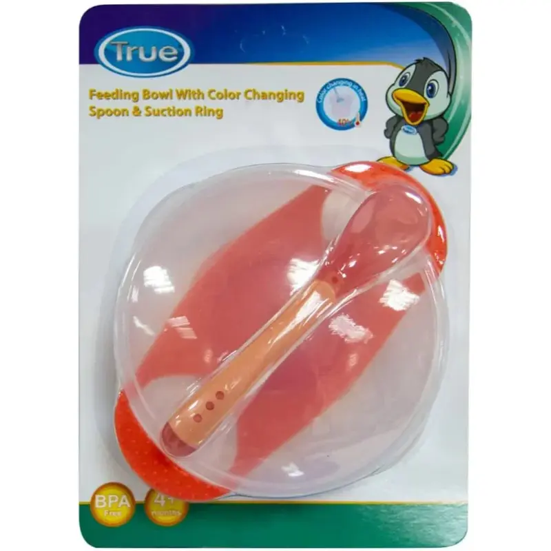 True Stuck Transparent Plate  Red