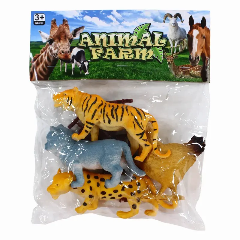 Animal Farm Figurines Set - 4 Pcs