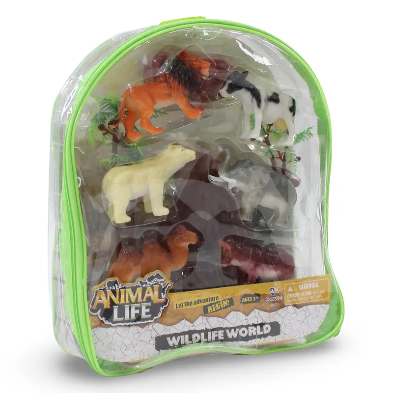 Animal Life Wildlife World with Accessories