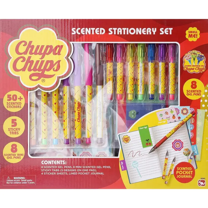 Chupa Chups Scented Stationery Set