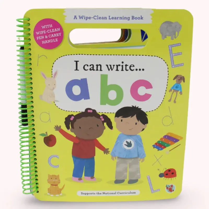 I Can Write A B C  Wipe-Clean Learning Book