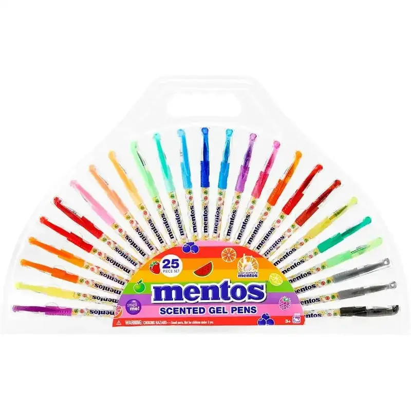 Mentos Scented Gel Pens - 25 Colors