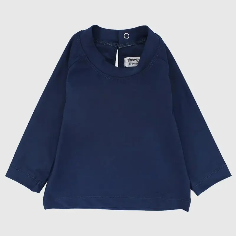 Navy Long-Sleeved Rash Guard