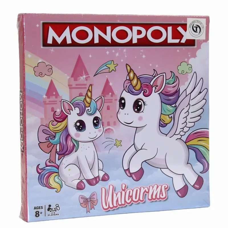 Unicorns Monopoly Game