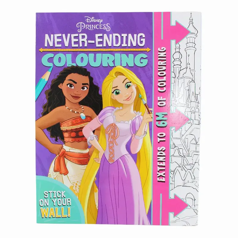 Disney Princess: Never-Ending Coloring