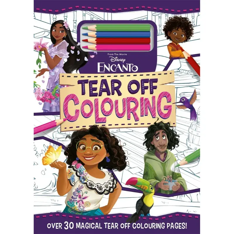 Disney Encanto: Tear Off Colouring