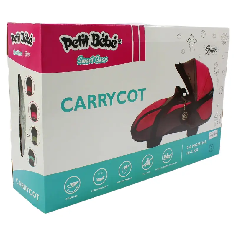 Petit Bebe Smart Gear Carrycot  Green