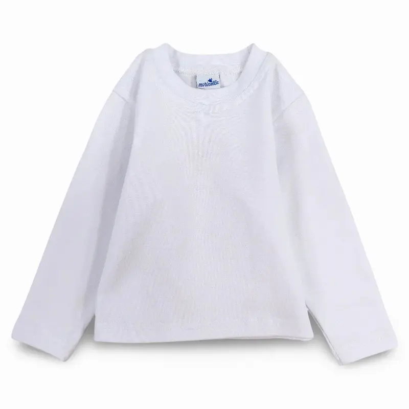 Unisex Baby Cotton Half-Collar Undershirt