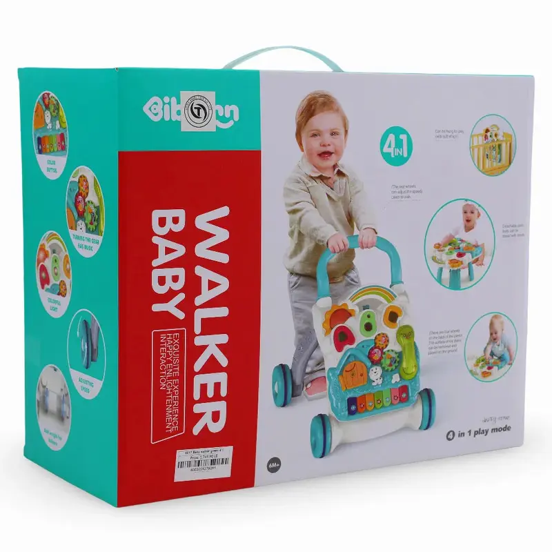 Baby Walker 4-in-1 - Green