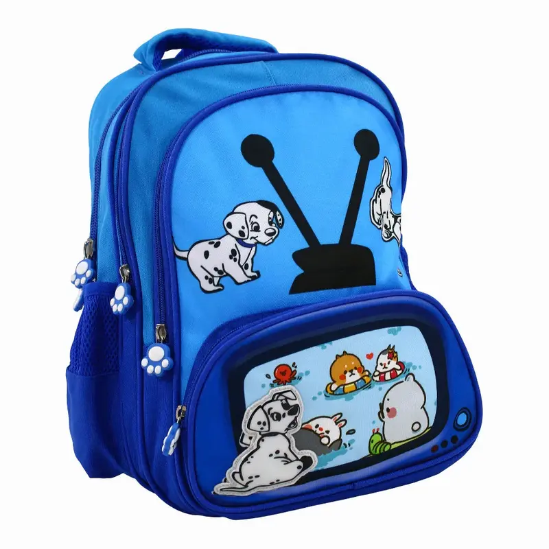 Blue Dalmatian Dogs Backpack - Preschool & KG Kids