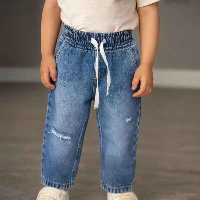 Boys Ripped Jeans - Blue