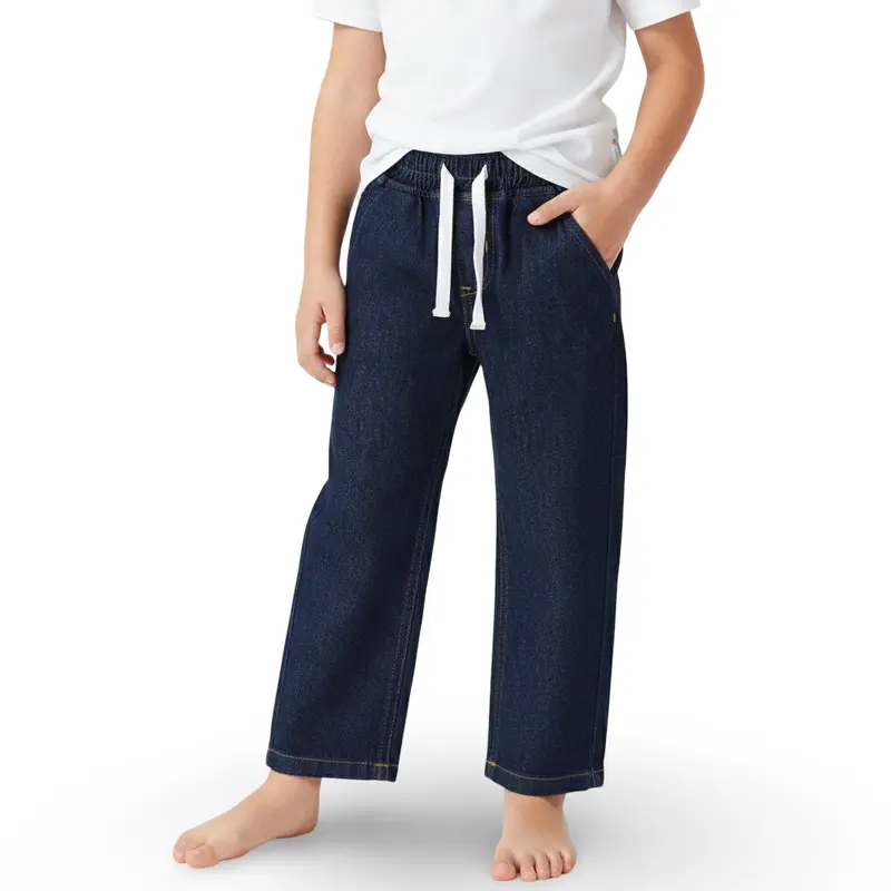Boys Straight-Leg Jeans - Navy