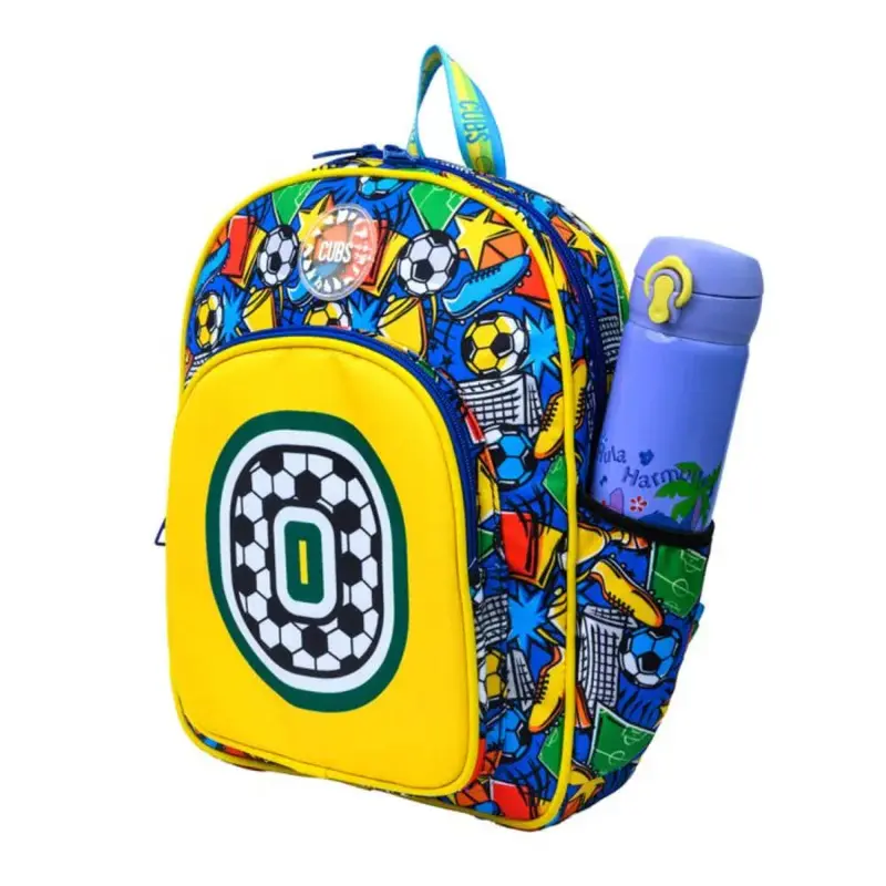 Cubs Football Fan Letter O Nursery Backpack  14 Inches
