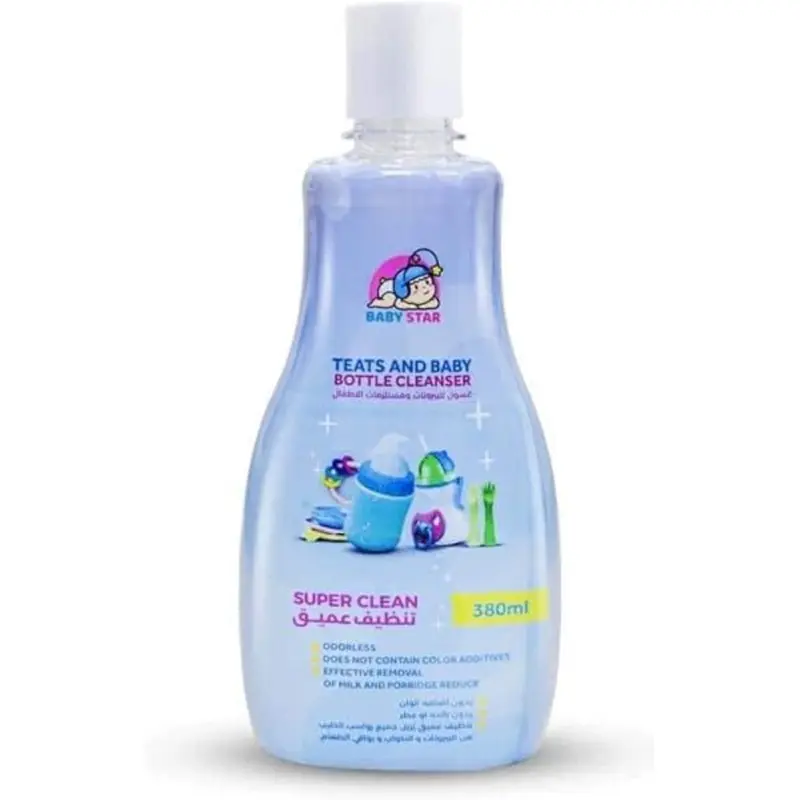 Baby Star Bottle and Teats Cleanser 380 ml