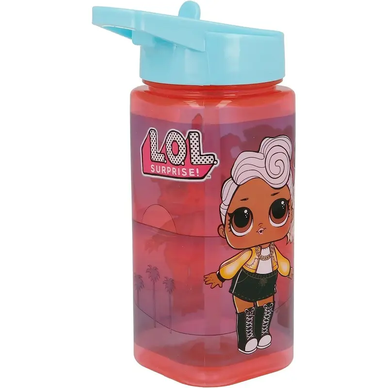 Stor 530ml Square Water Bottle - LOL