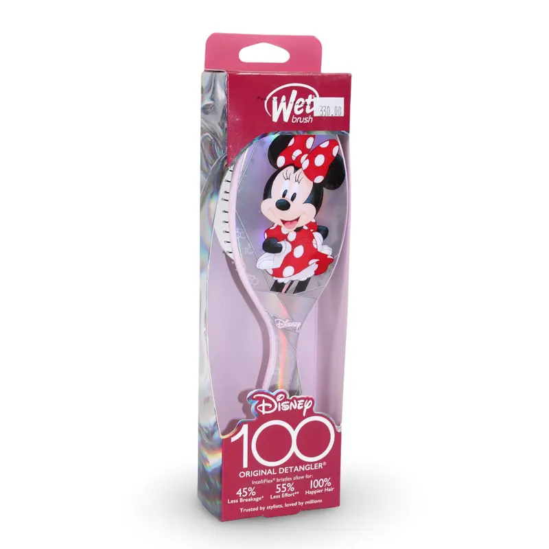 Wet Brush Original Detlanger  Minnie Mouse Childrens Round Hairbrush