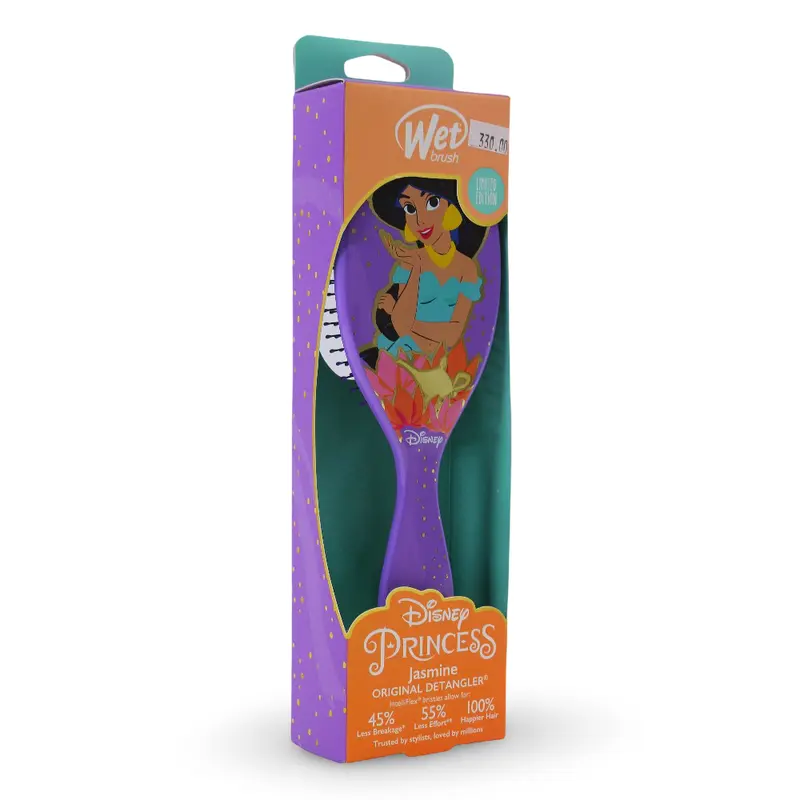 Wet Brush Princess Celebration  Jasmine Childrens Round Hairbrush