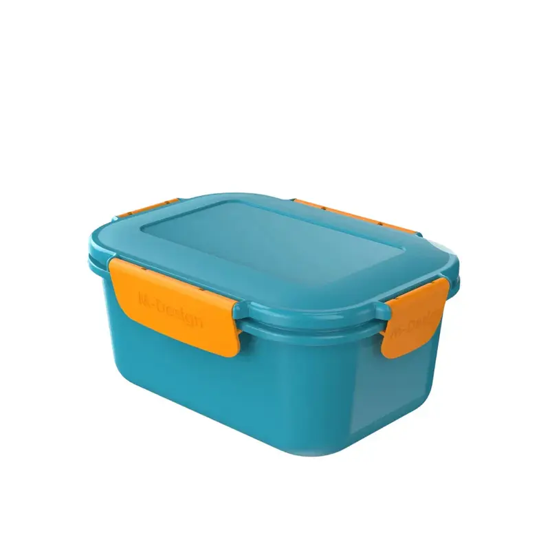 M-Design Fresco Lunch Box - 2.1 L Teal/Orange