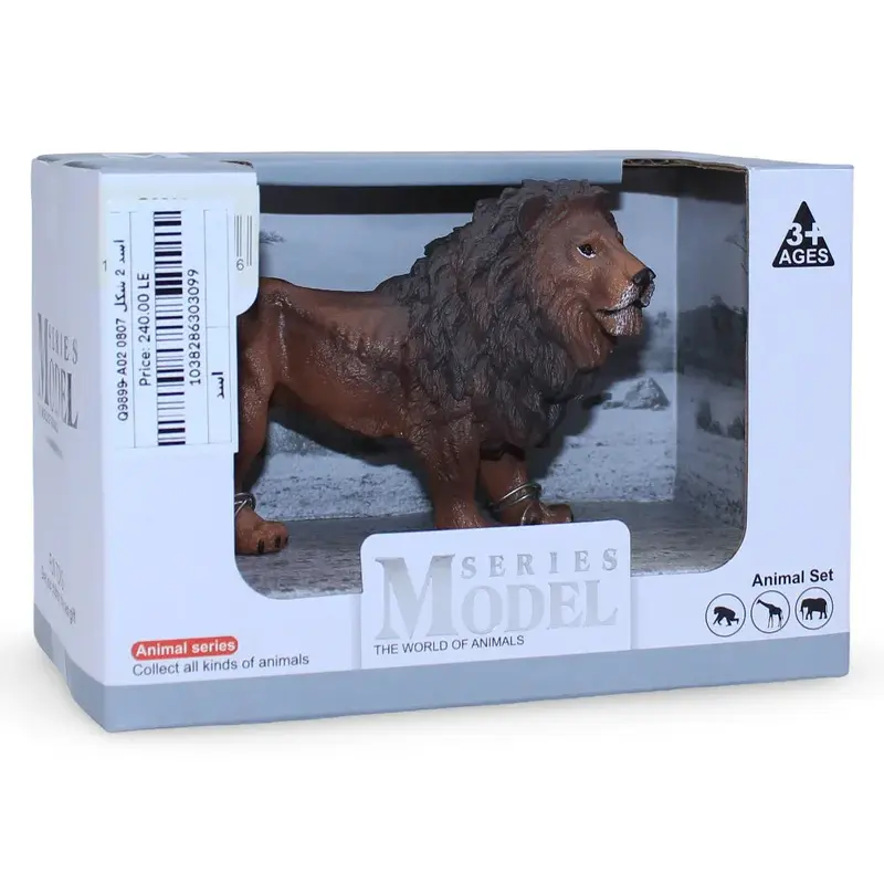 The World of Animals Series Model  Lion Figurine