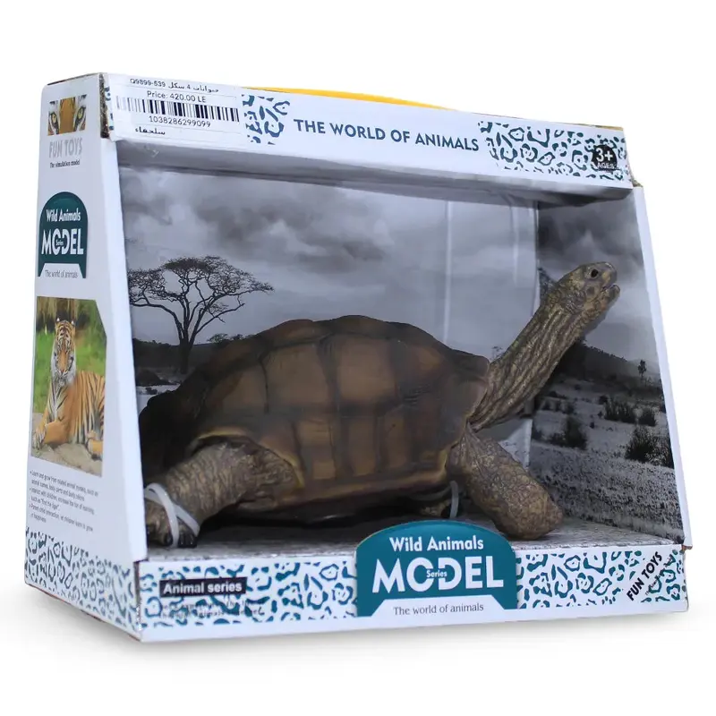 The World of Animals Wild Animals Model - Tortoise Figurine