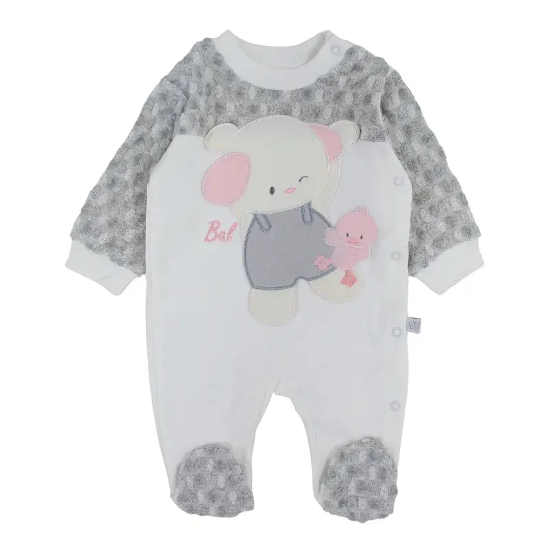 Unisex Baby Cotton Baby Footie  Bear & Duck Design